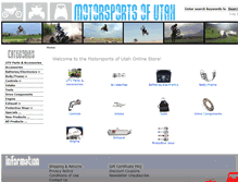 Tablet Screenshot of motorsportsofutah.com
